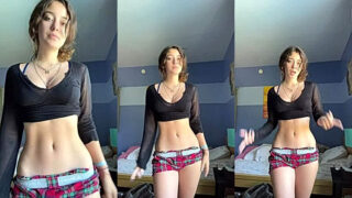 tiktoker slut hotblockchain shows off her cute outfit