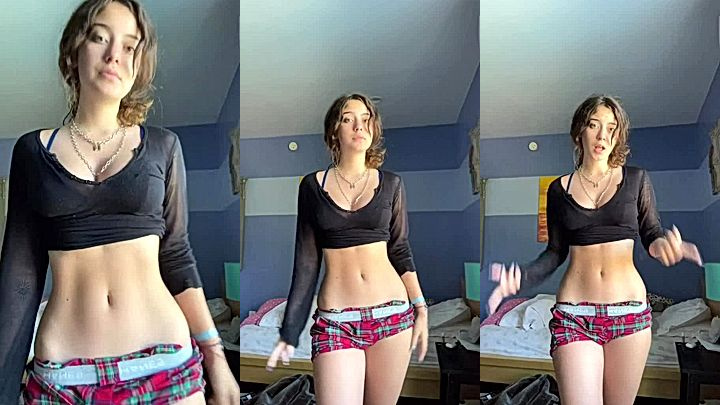 tiktoker slut hotblockchain shows off her cute outfit